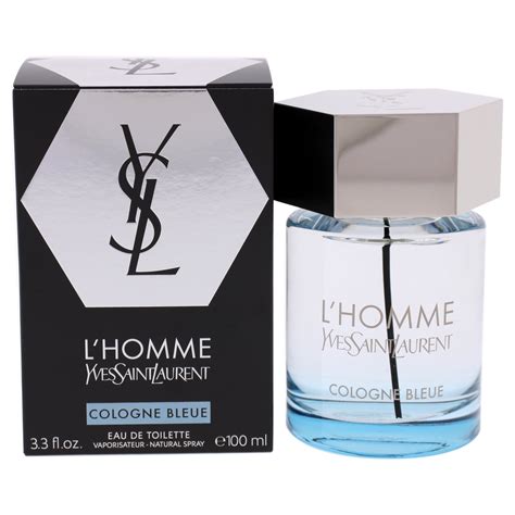 yves saint laurent l'homme cologne bleue 60 ml|yves Saint Laurent blue cologne.